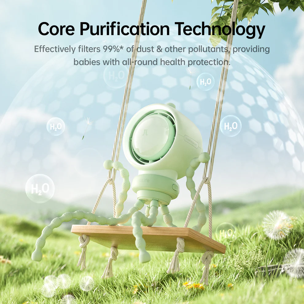 JISULIFE Stroller Fan Life2S 5000mAh 嬰兒車風扇 澳門保養