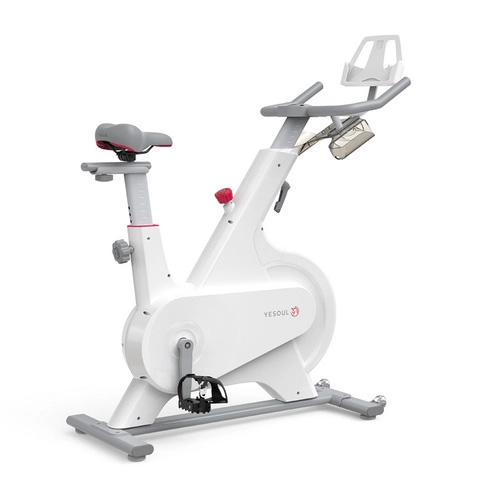 YESOYOUL野小獸動感單車 M1M 自發電版 磁控靜音 智慧互聯 居家健身神器 典雅白色 澳門保養