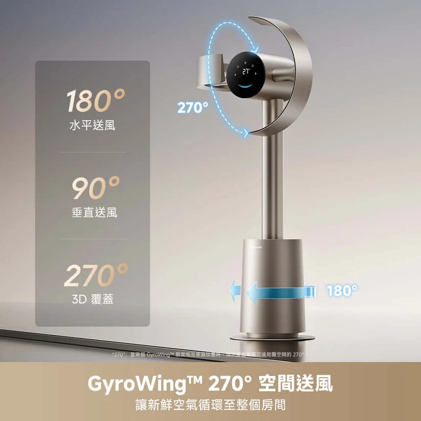 Dreame 追覓 MF10 AI智慧感溫全域淨化雙風翼無葉循環扇 國際版 澳門保養