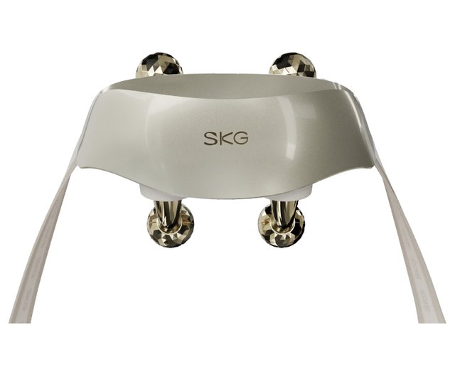 SKG頸部按摩儀H5-2尊貴款 香檳金 仿人手物理揉捏 大面積熱敷 奢華質感 澳門保養