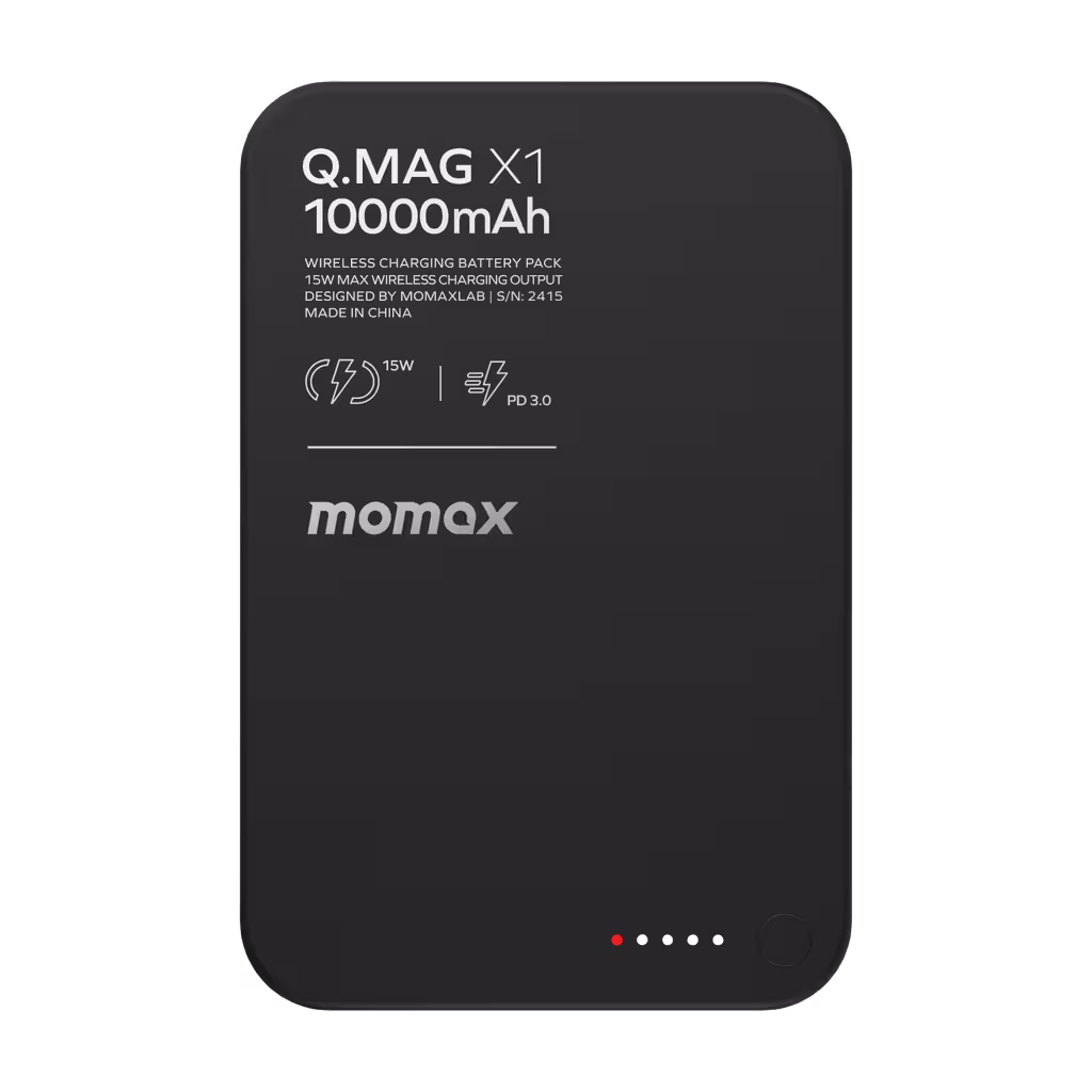 Momax Q Mag X1 充電寶 超薄磁吸移動電源 一萬毫安 澳門保養