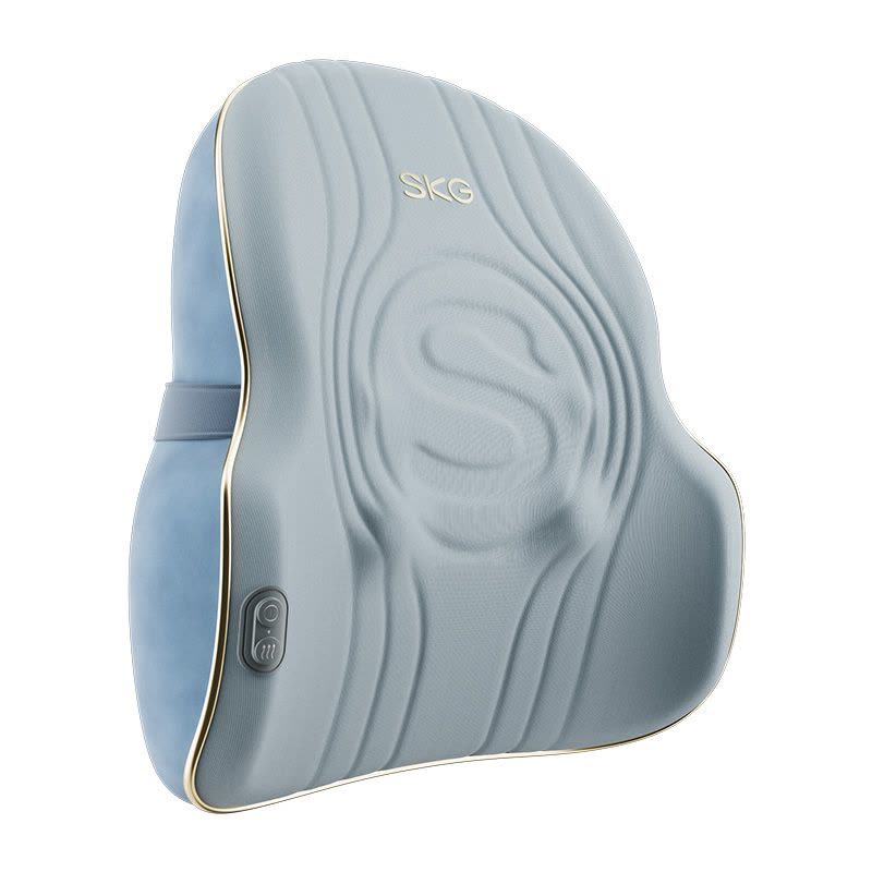 SKG智能腰部按摩儀T3-2 仿真人物理揉捏 恆溫熱敷 人體工學護腰 藍色 澳門保養