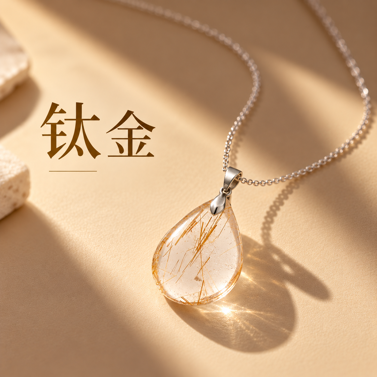 Rutilated Pendant