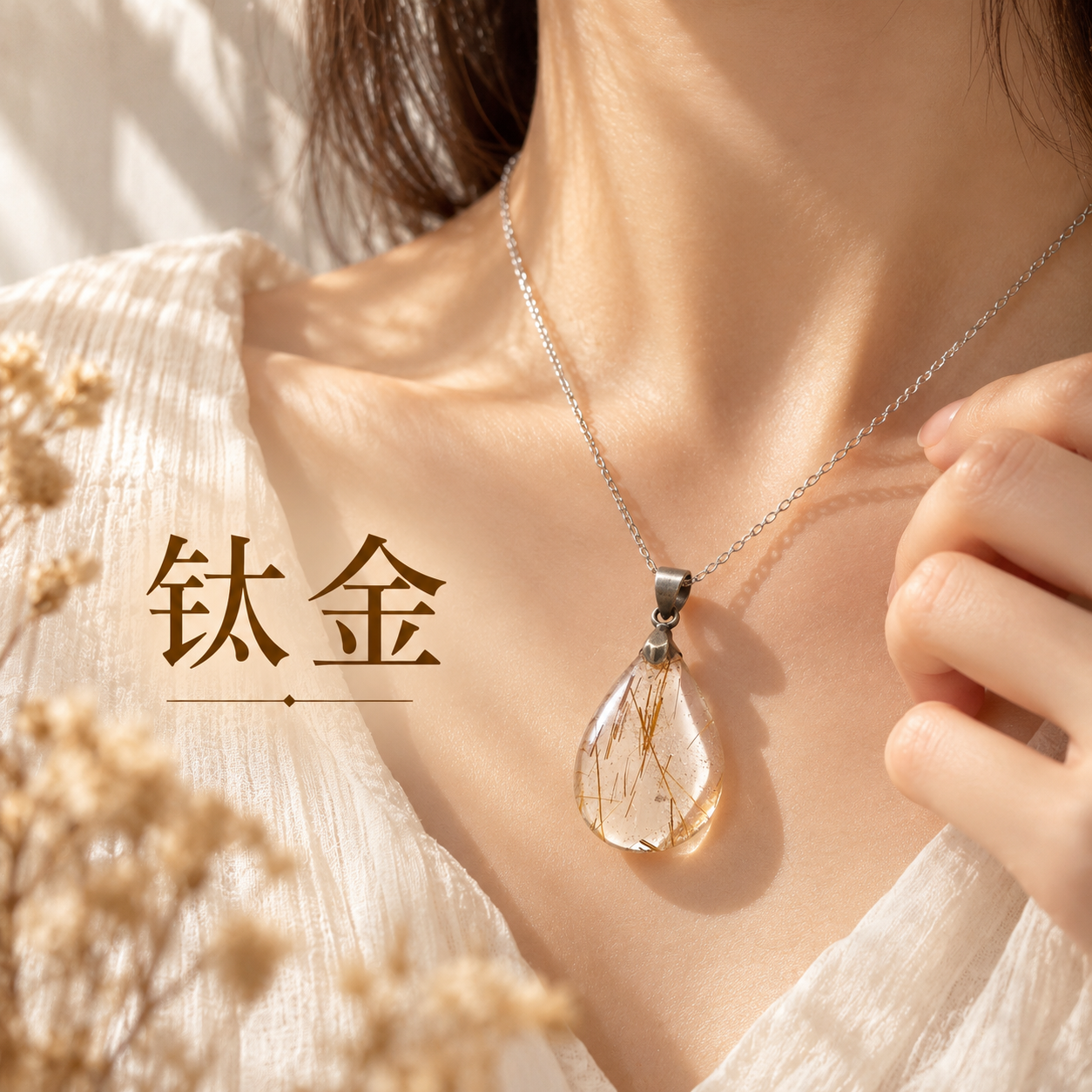 Rutilated Pendant