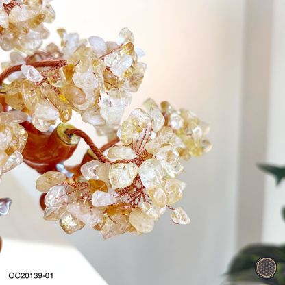 Lucky Cat Citrine for Fortune Tree