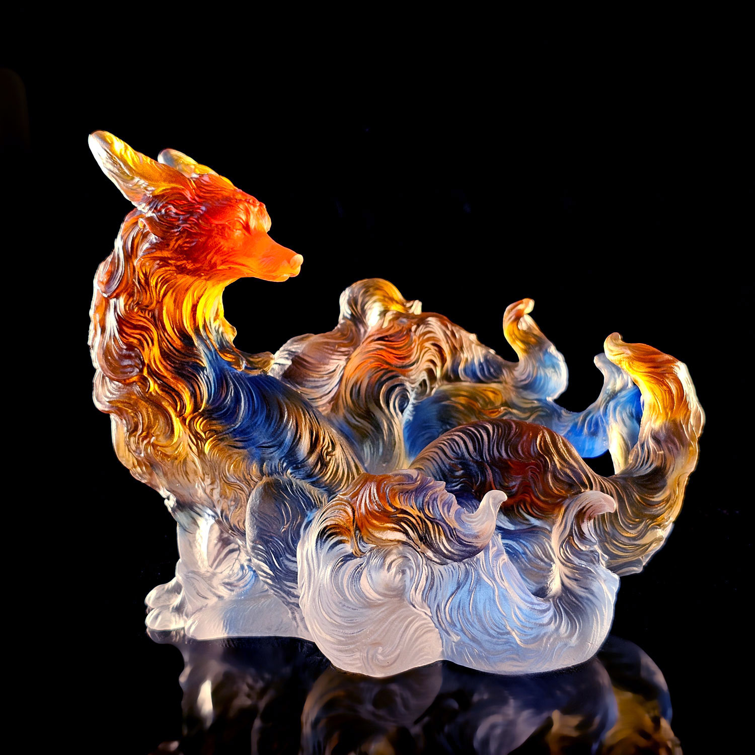 Colour Liu Li Nine Tail Fox