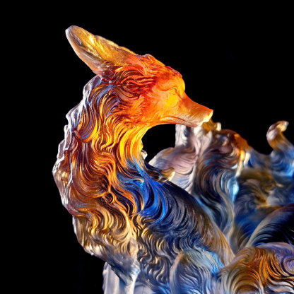 Colour Liu Li Nine Tail Fox