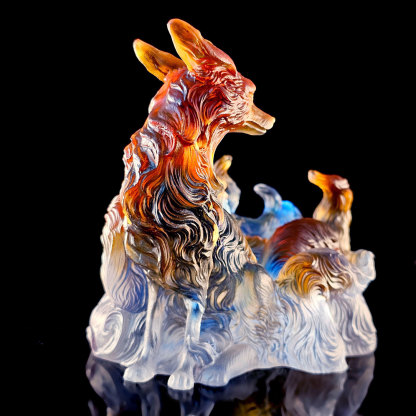 Colour Liu Li Nine Tail Fox