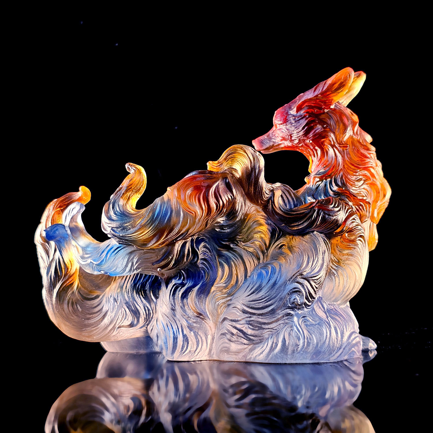 Colour Liu Li Nine Tail Fox