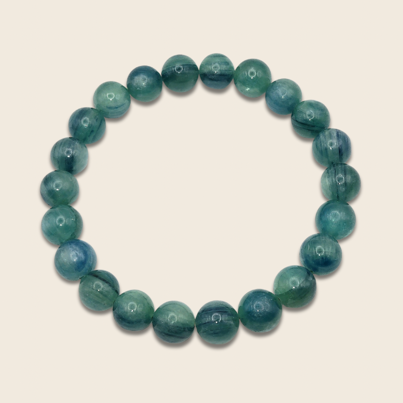 High Grade Greenish Blue Kyanite Bracelet