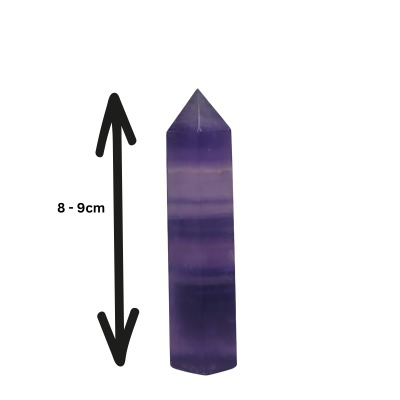 Purple Fluorite Point 