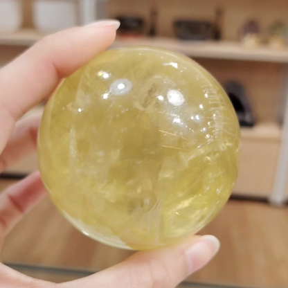 Citrine Ball - 0.428Kgs