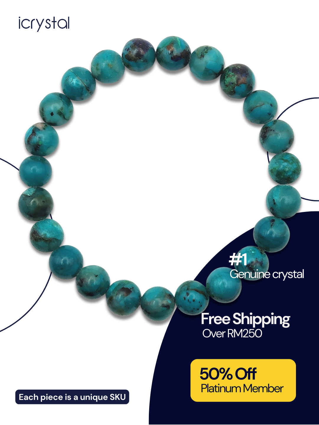 Chrysocolla Bracelet