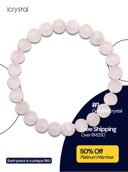 Pink Calcite Bracelet