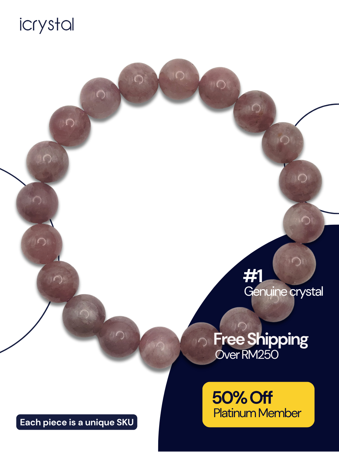 Madagascar Rose Quartz Bracelet