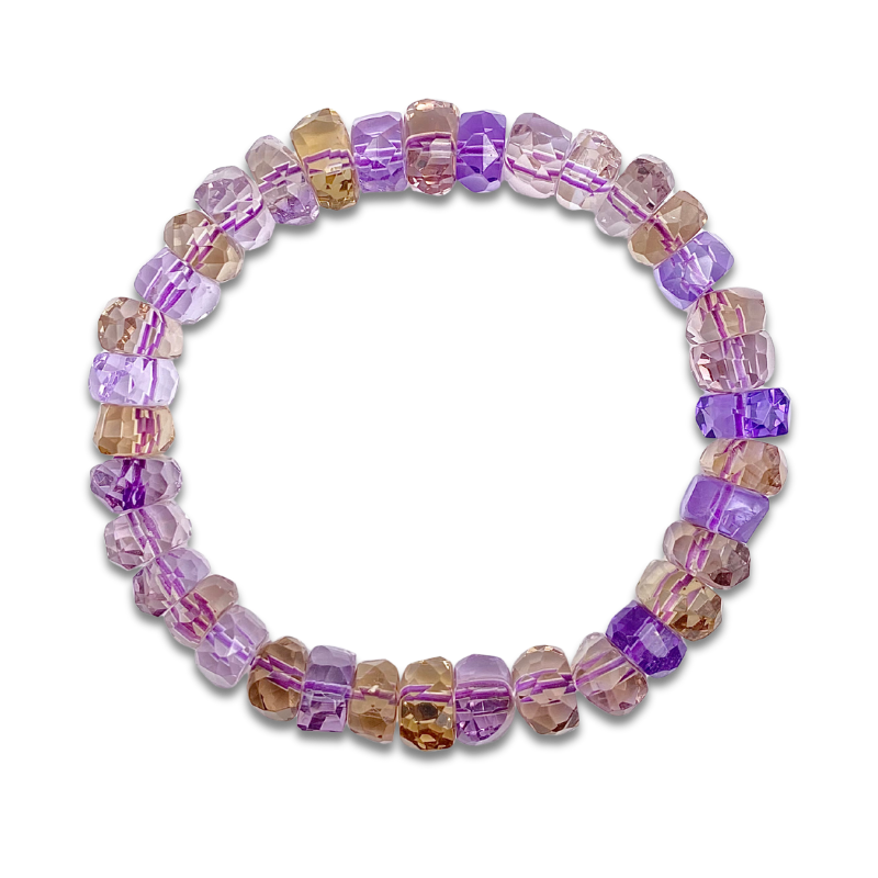 High Grade Ametrine Free Shape Bracelet