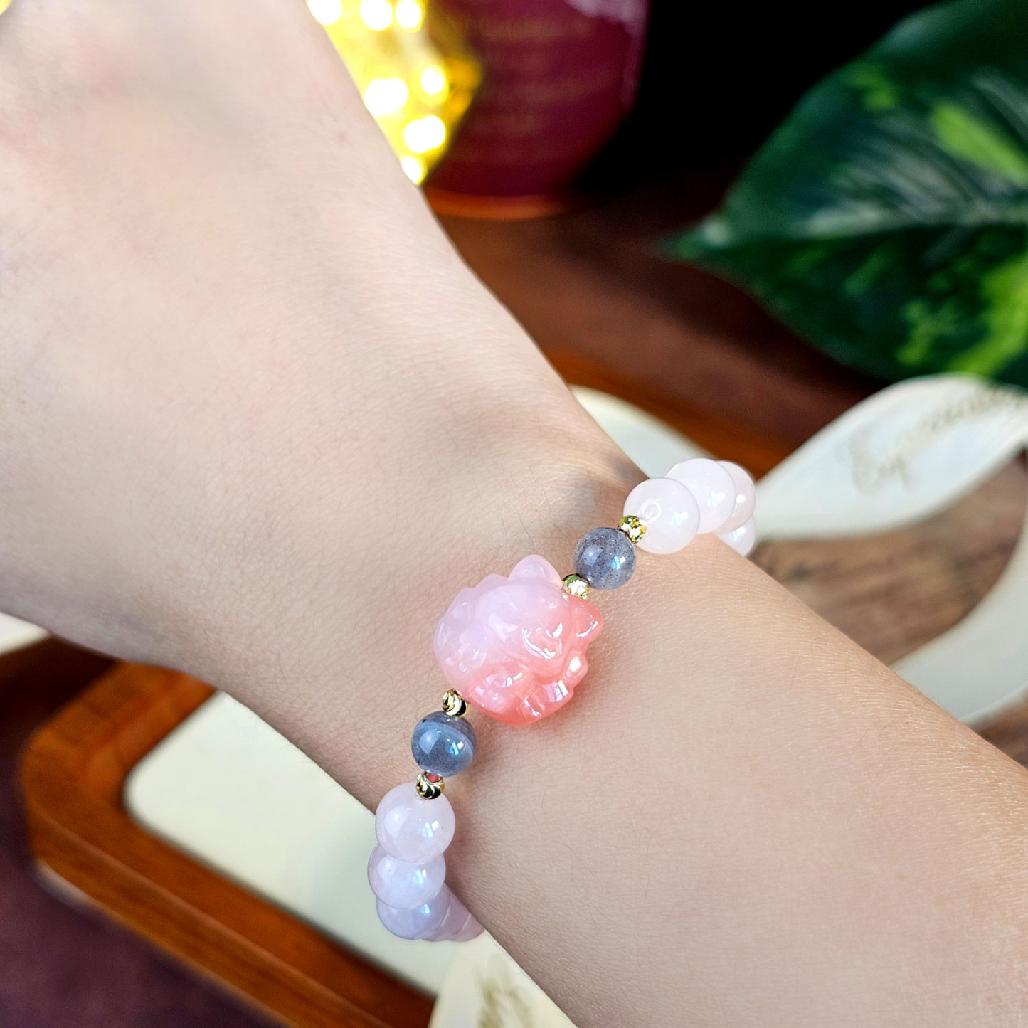 16 Apr - Rose Quartz DIY Bracelet