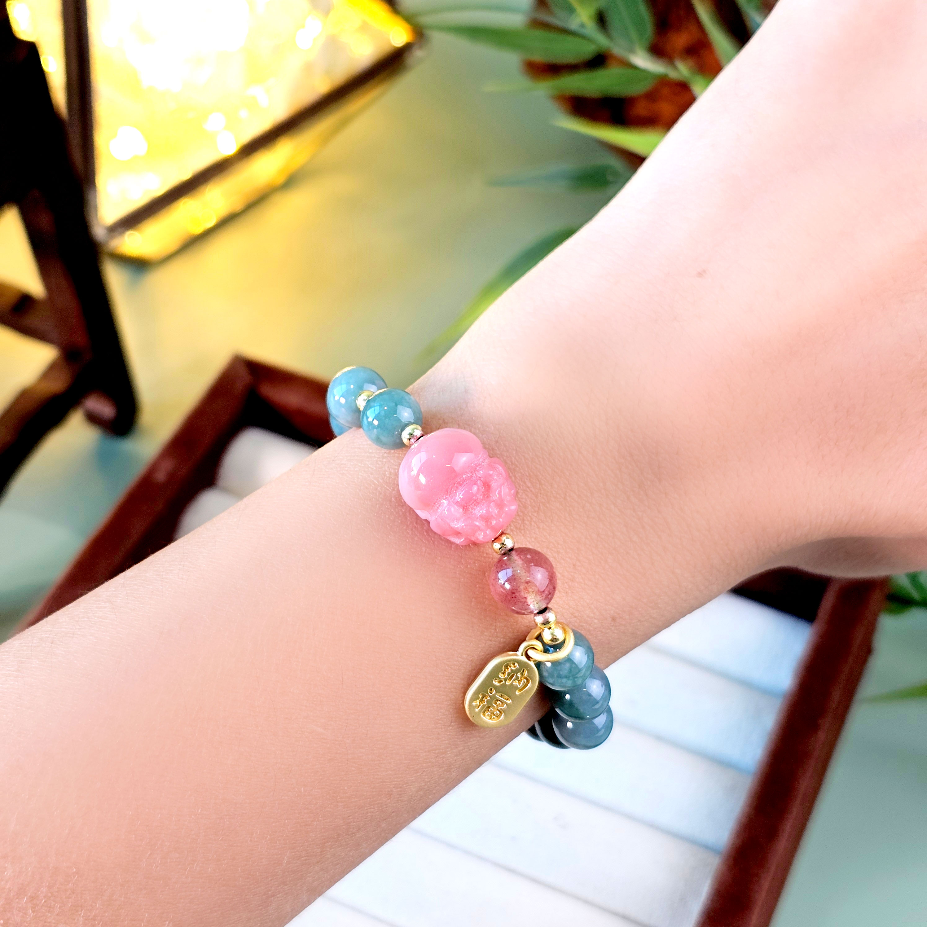 28 Apr - Jade with Yan Yuan PIXiu Bracelet