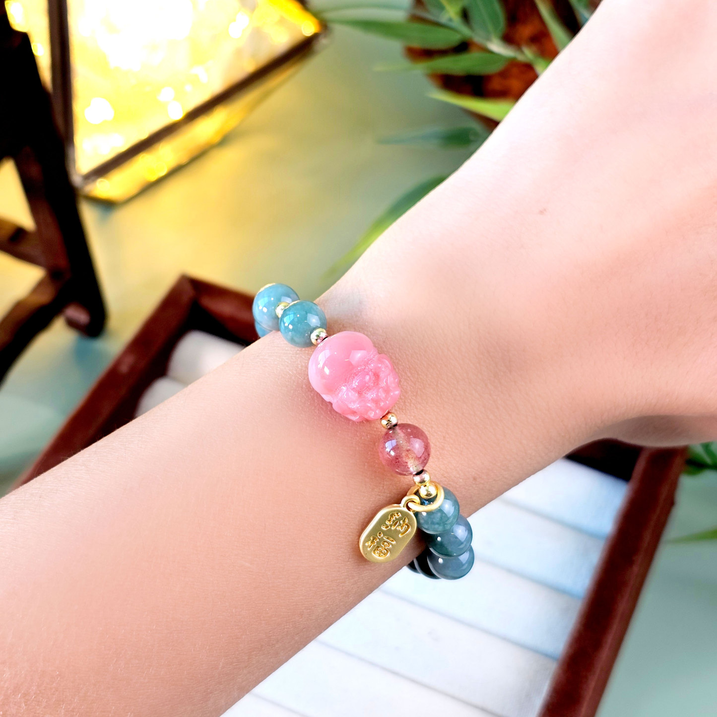 28 Apr - Jade with Yan Yuan PIXiu Bracelet