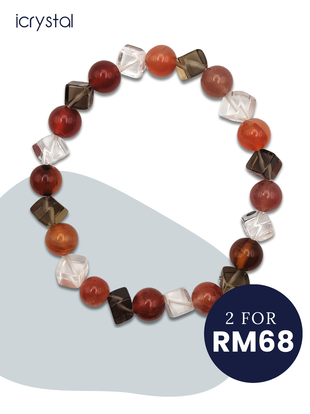 Orange Agate Diy Bracelet