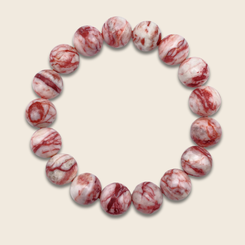 Cinnabar Raw Bracelet