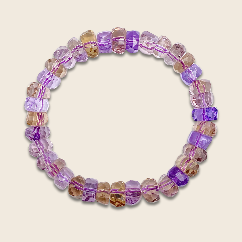 High Grade Ametrine Free Shape Bracelet