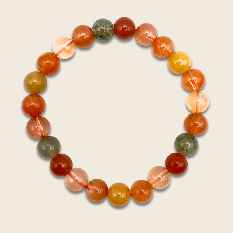 High Grade Rabbit Rutile Bracelet