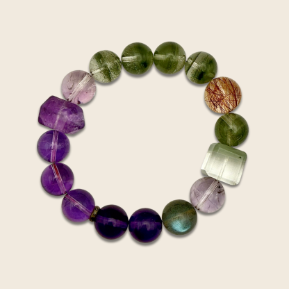 Phantom with Amethyst Design Bracelet