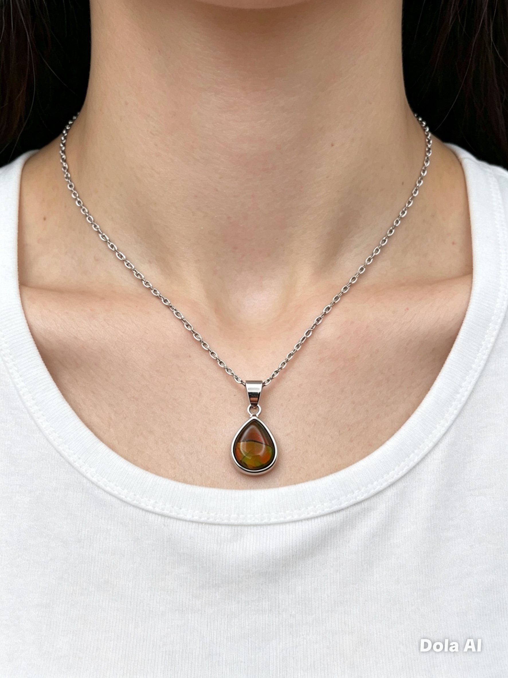 Canada Ammolite Free Shape Pendant