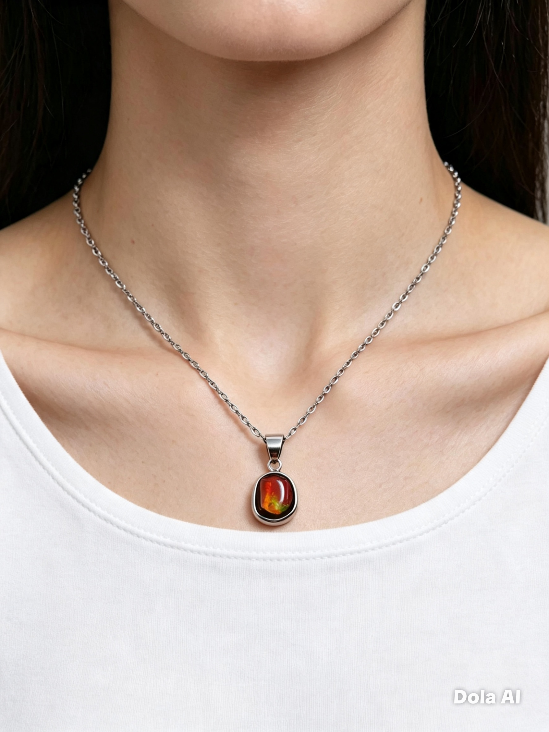 Canada Ammolite Free Shape Pendant