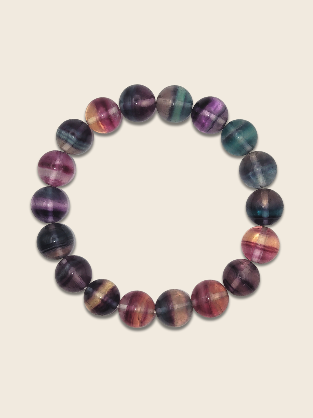 Rainbow Fluorite Bracelet