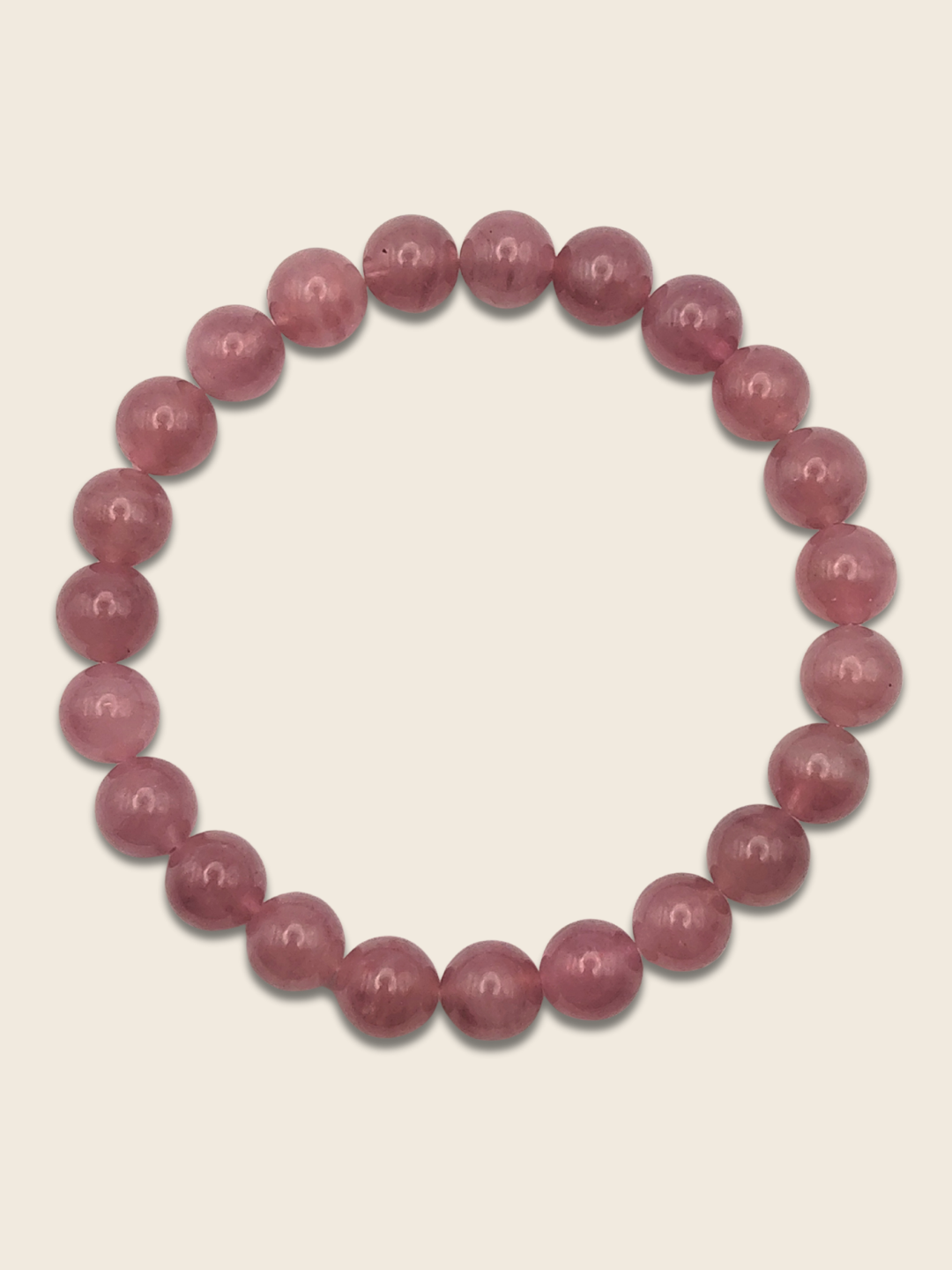 High Grade Madagascar Rose Quartz Bracelet