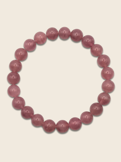 High Grade Madagascar Rose Quartz Bracelet