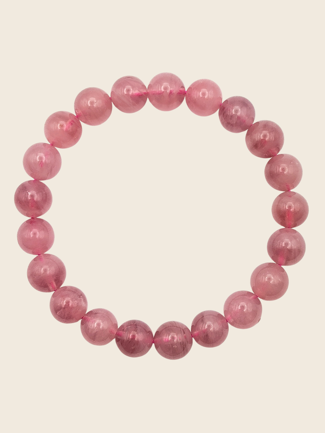 High Grade Madagascar Rose Quartz Bracelet