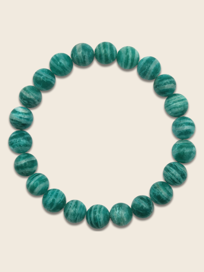 Zebra Amozonite Bracelet