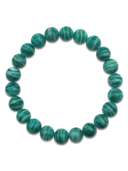 Zebra Amozonite Bracelet