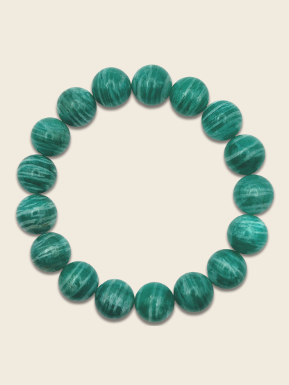 Zebra Amozonite Bracelet