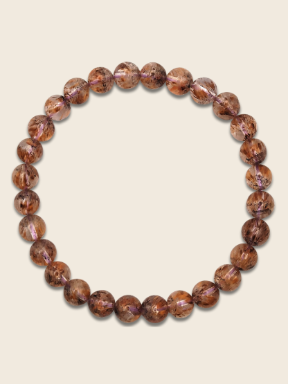 Superior Amethyst Rutilate Bracelet