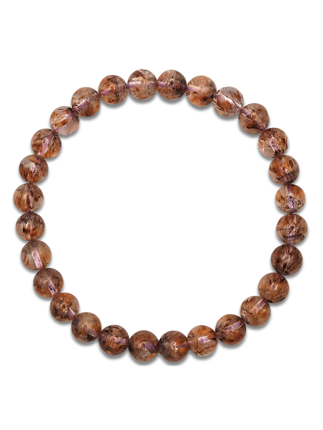 Superior Amethyst Rutilate Bracelet