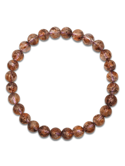 Superior Amethyst Rutilate Bracelet