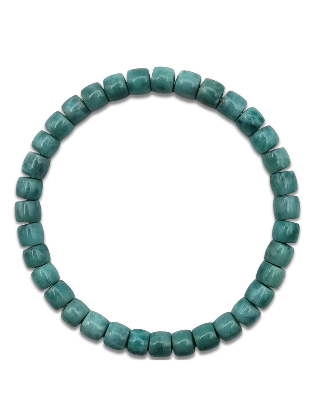 Larimar Drum Shape Bracelet