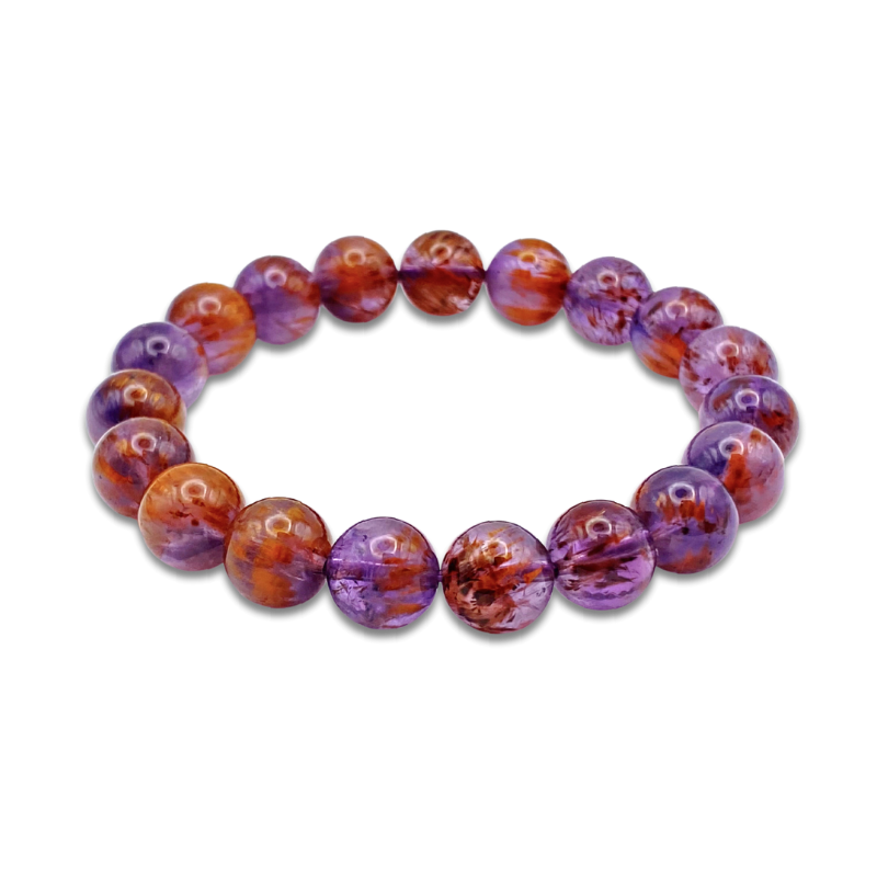 Superior Amethyst Rutile Bracelet