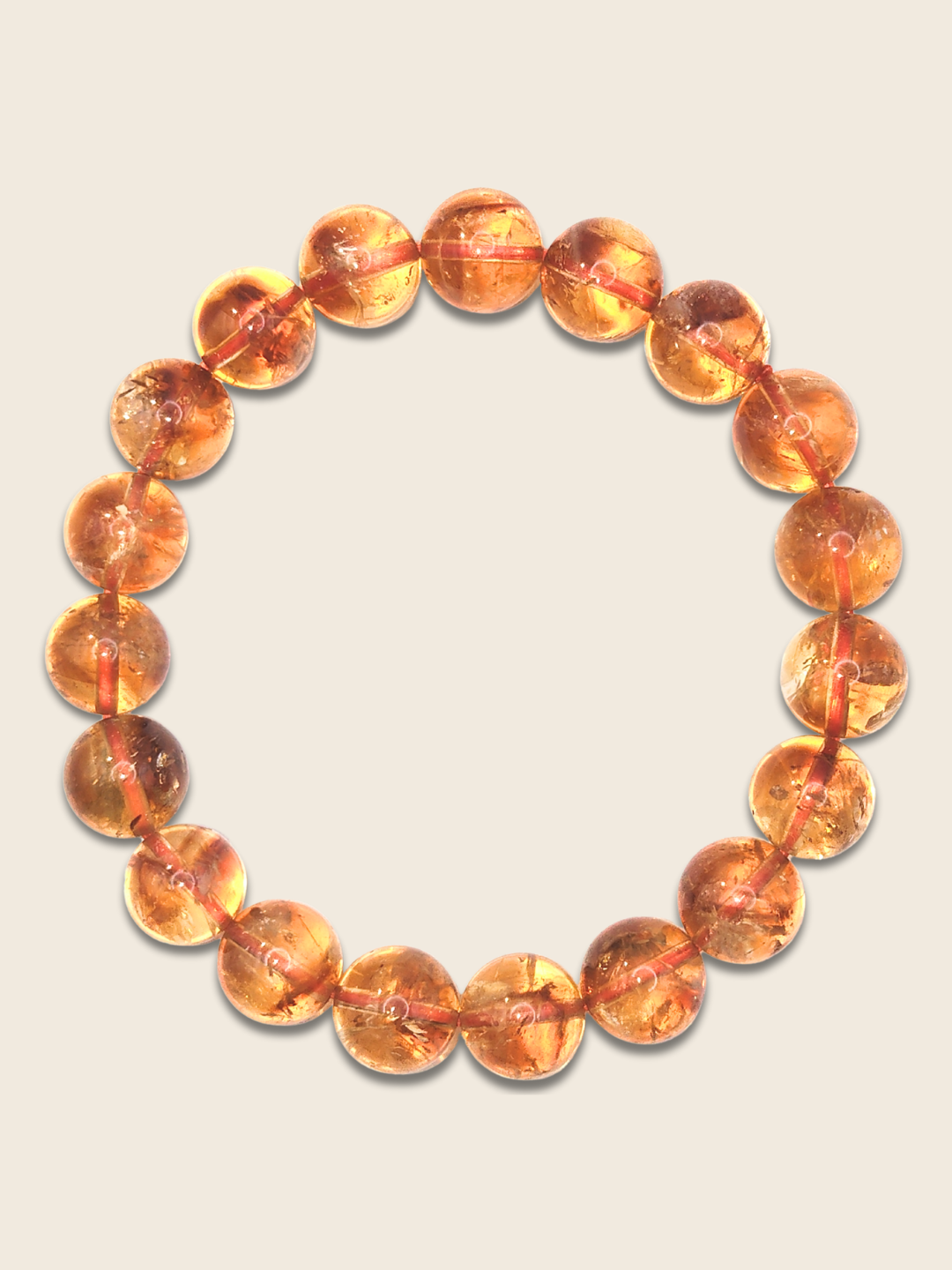 Citrine Pyramid Bracelet