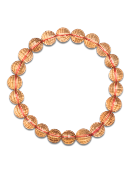 High Grade Citrine Cutting Bracelet