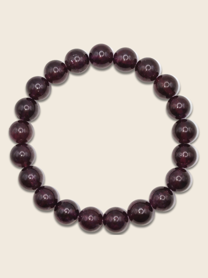 High Grade Starlight Purple Garnet Bracelet