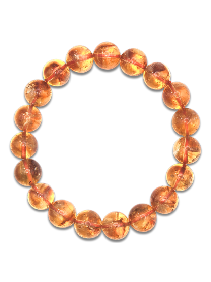 Citrine Pyramid Bracelet