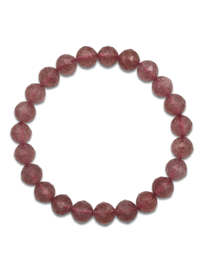 Strawberry Stone Cutting Bracelet