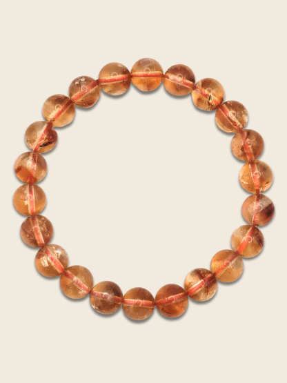 Citrine Pyramid Bracelet