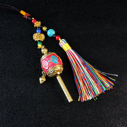 16 July - Mantra Prayer Wheel Charm