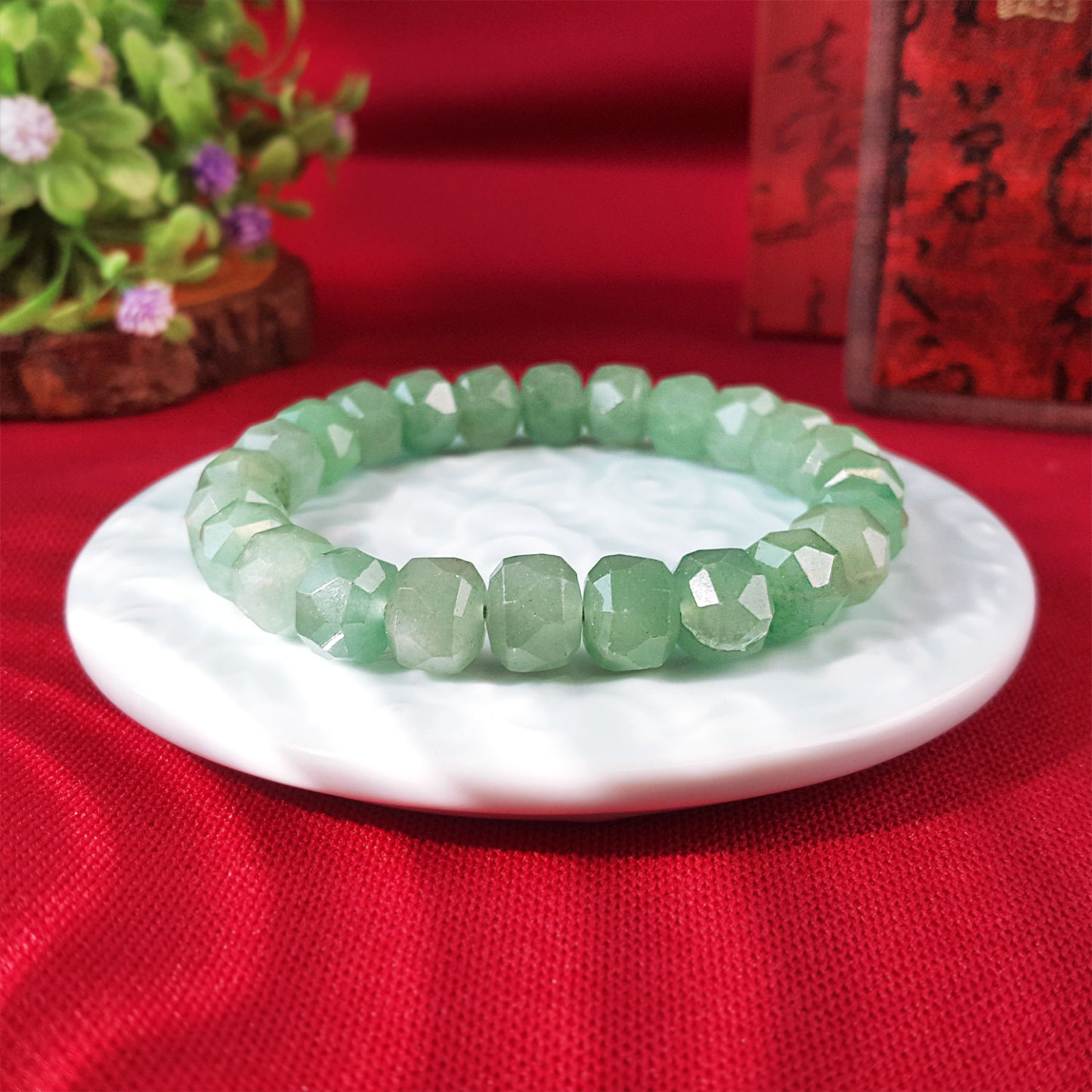 17 July - Aventurine Cutting Bracelet
